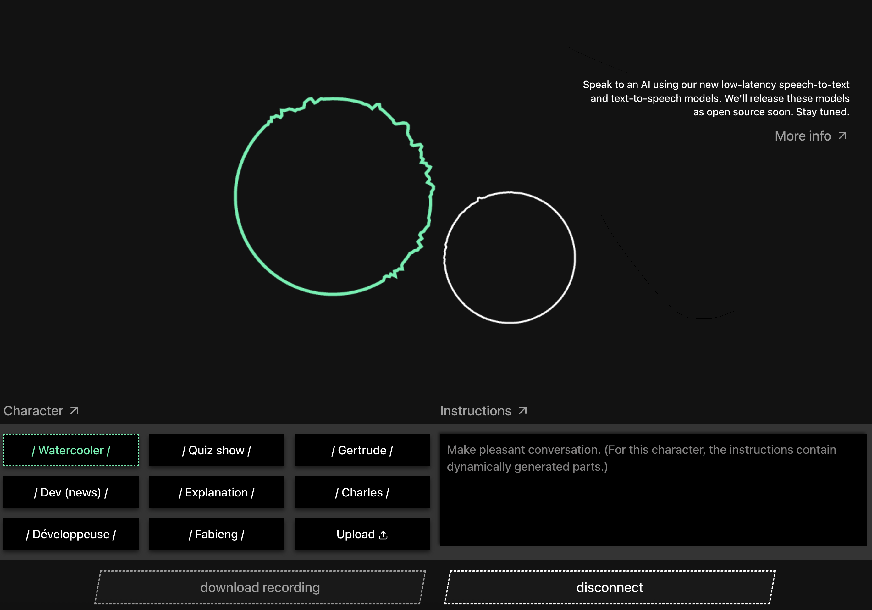 Speech I/O Agent